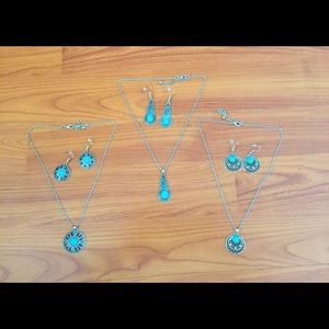 NEW FASHION JEWELRY EARRINGS NECKLACE SET